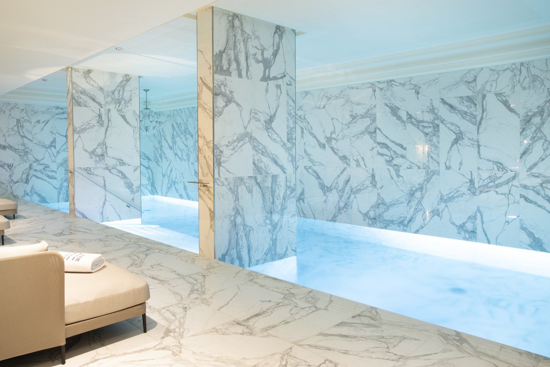piscina spa Le Damantin hotel Paris