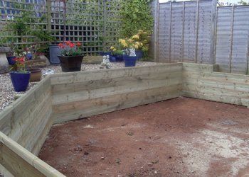 area for turf laying