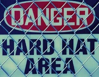 Danger Sign — Building a place for commercial gate operators in Moon, PA Danger Sign — Building a place for commercial gate operators in Moon, PA