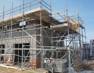 Building in Construction — Building a place for commercial gate operators in Moon, PA Building in Construction — Building a place for commercial gate operators in Moon, PA