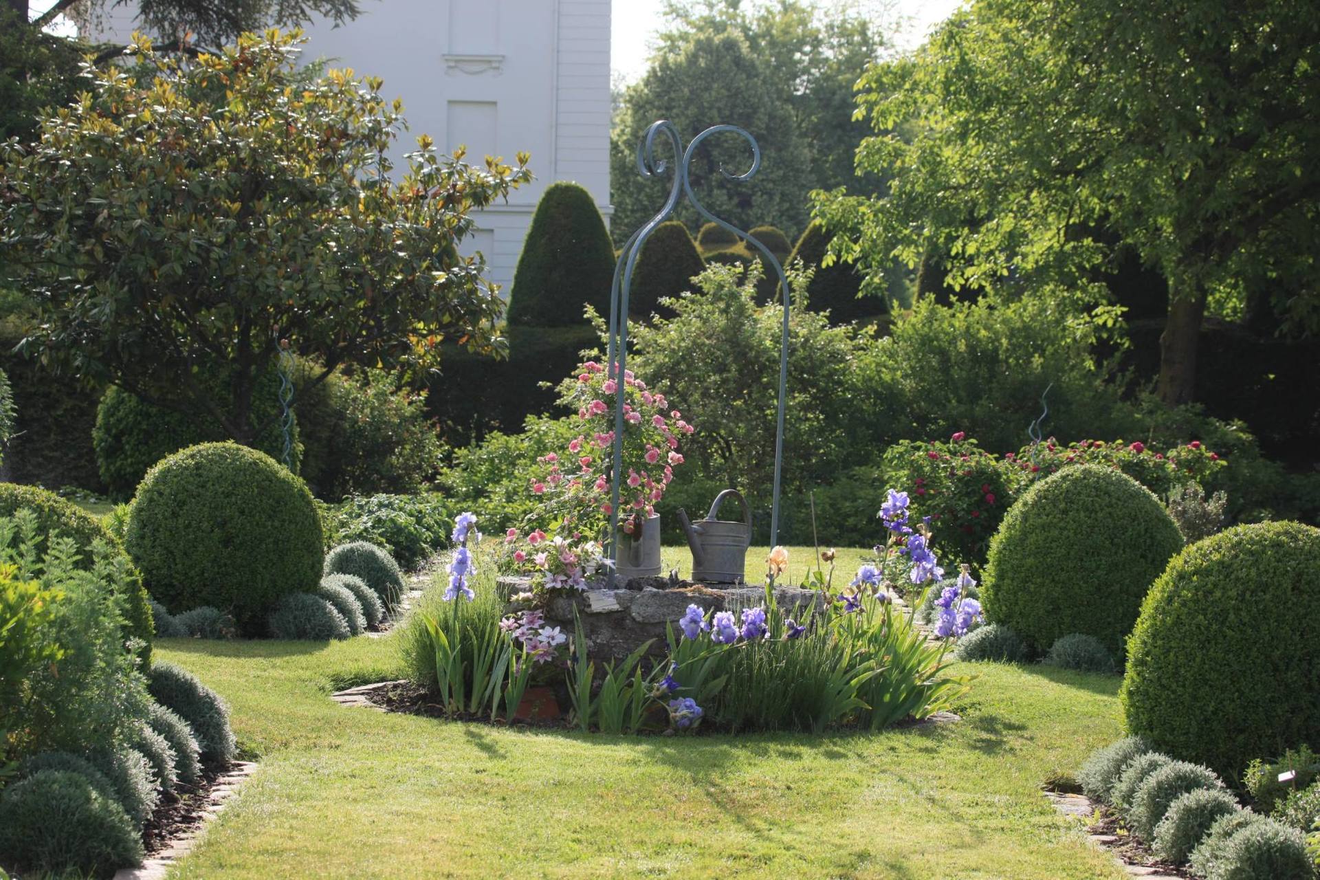 Vue des Jardins de Viels-Maisons