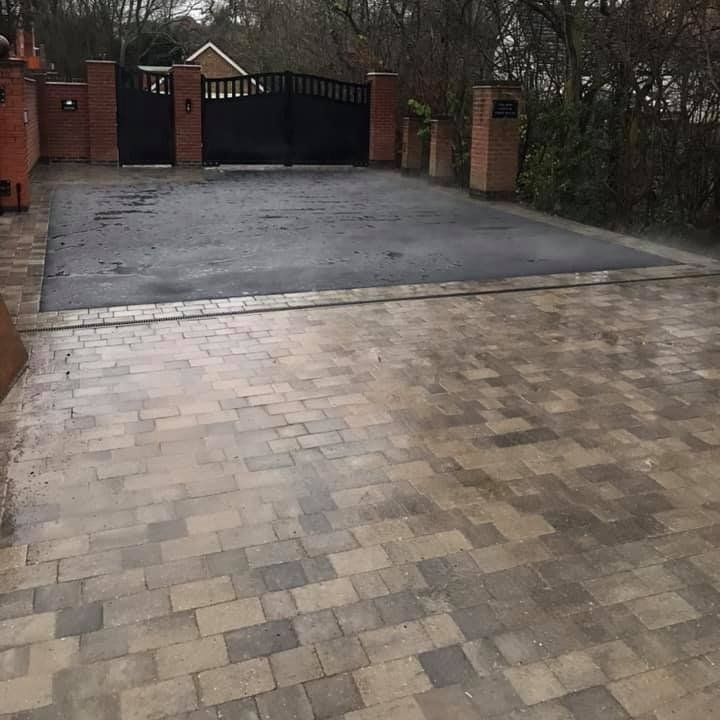 Block driveway