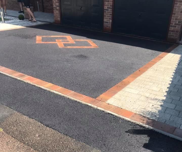 Tarmac driveway