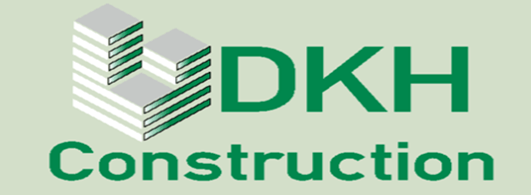 Click to return to home page DKH Construction logo