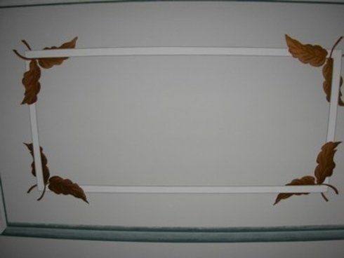 decorazione con foglie