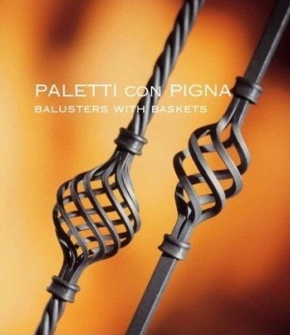 paletti ferro battuto