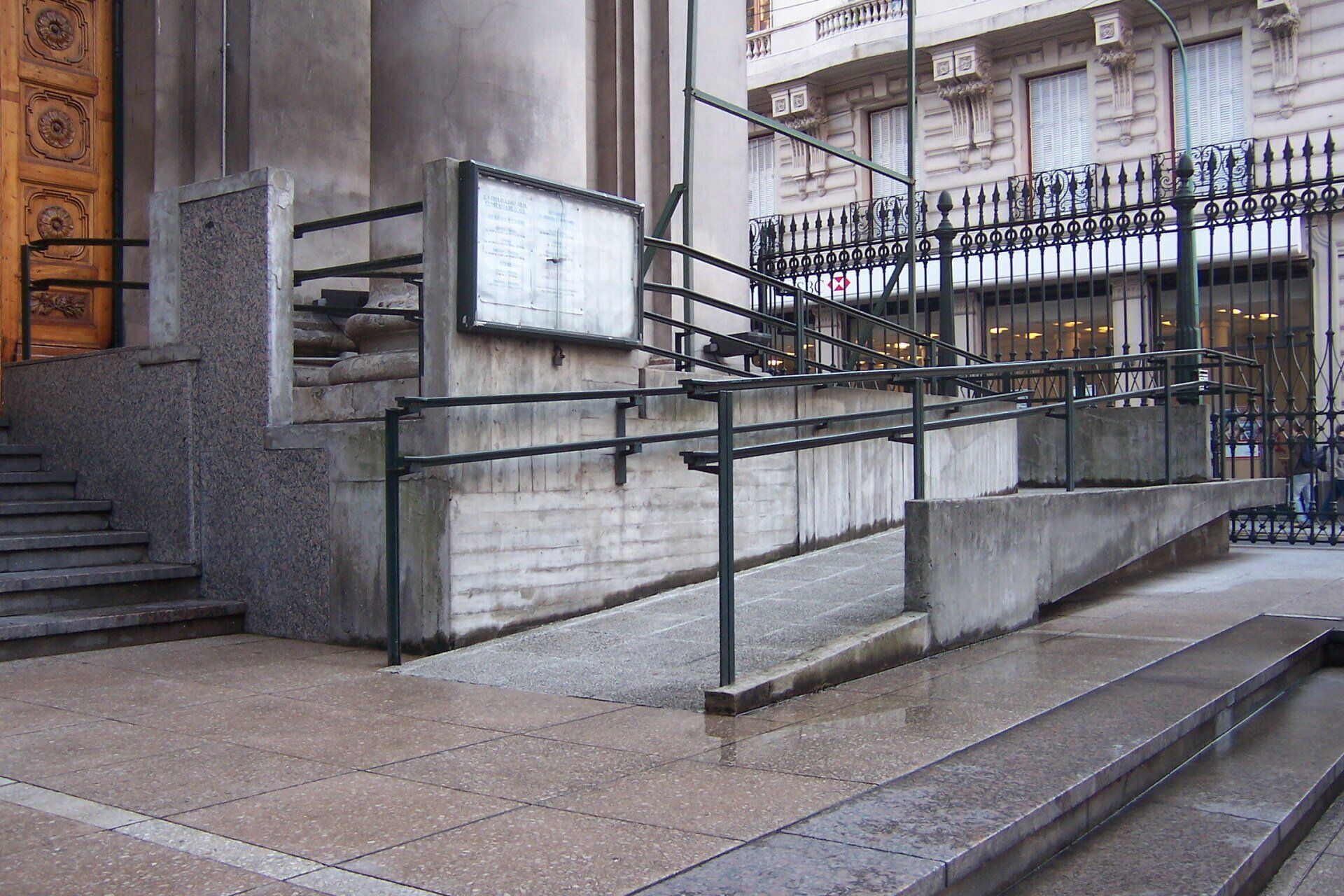Disable Access to San Salvador Church