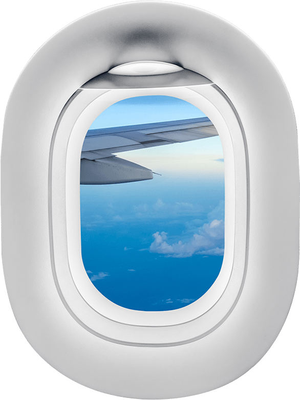 air lace window view