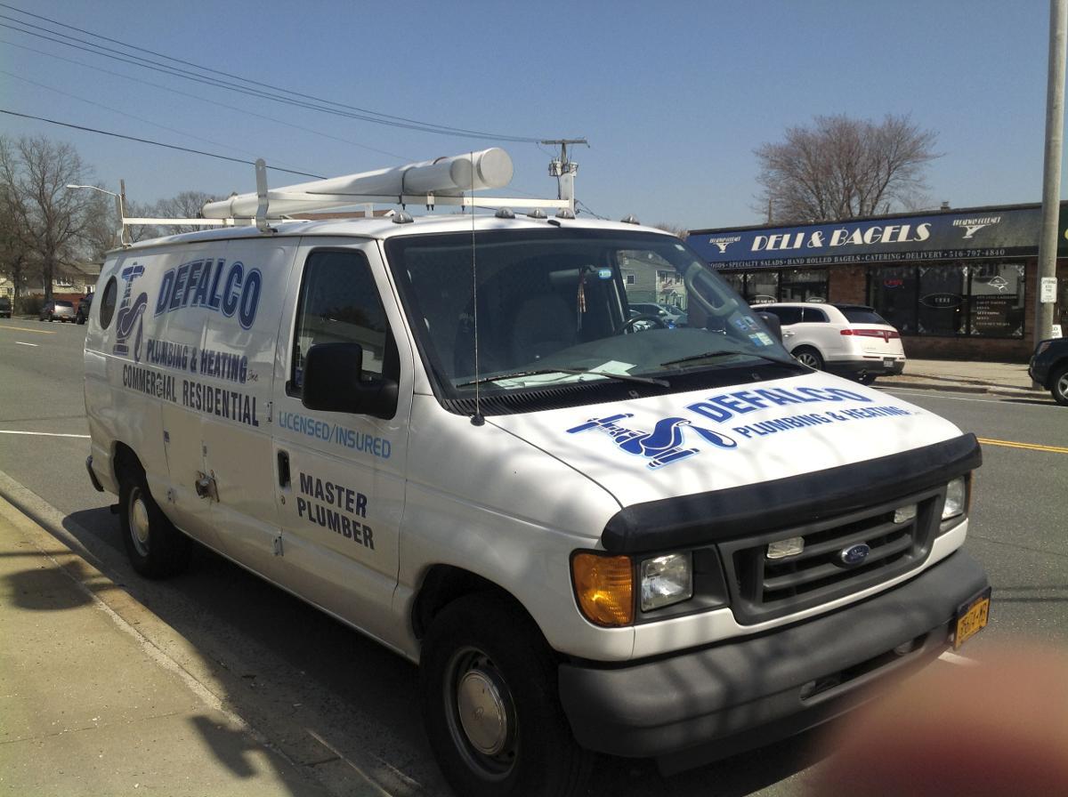 Defalco Plumbing and Heating Nassau County Van