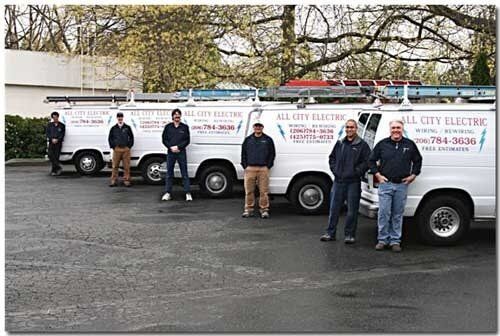 Electrical Team — Electrical Equipment Repairs in Shoreline, WA