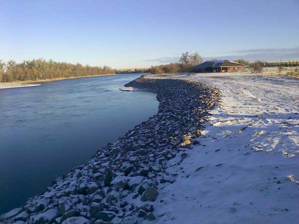 Snowy besides the lake — trucking services in Great Falls, MT