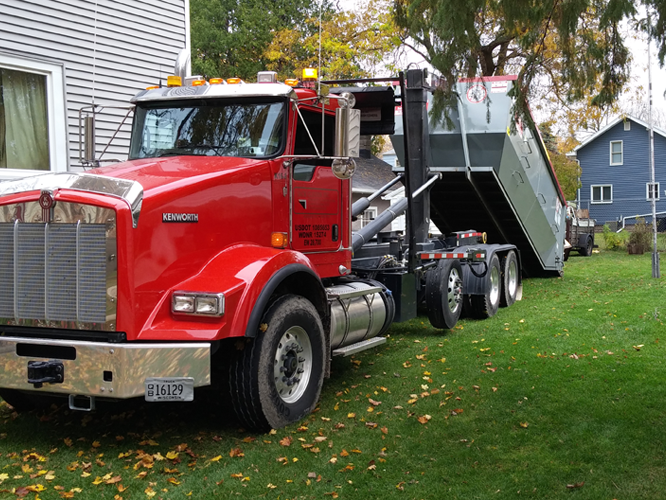30 Yard Residential Roll Off Dumpster Rental Delivery