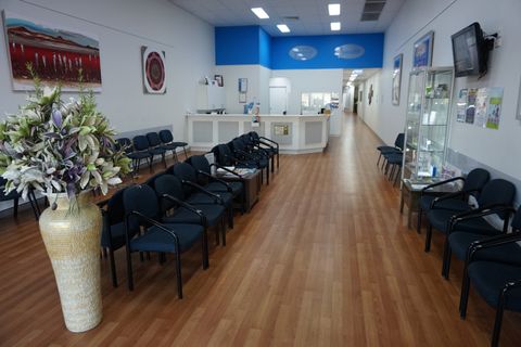 Reception area
