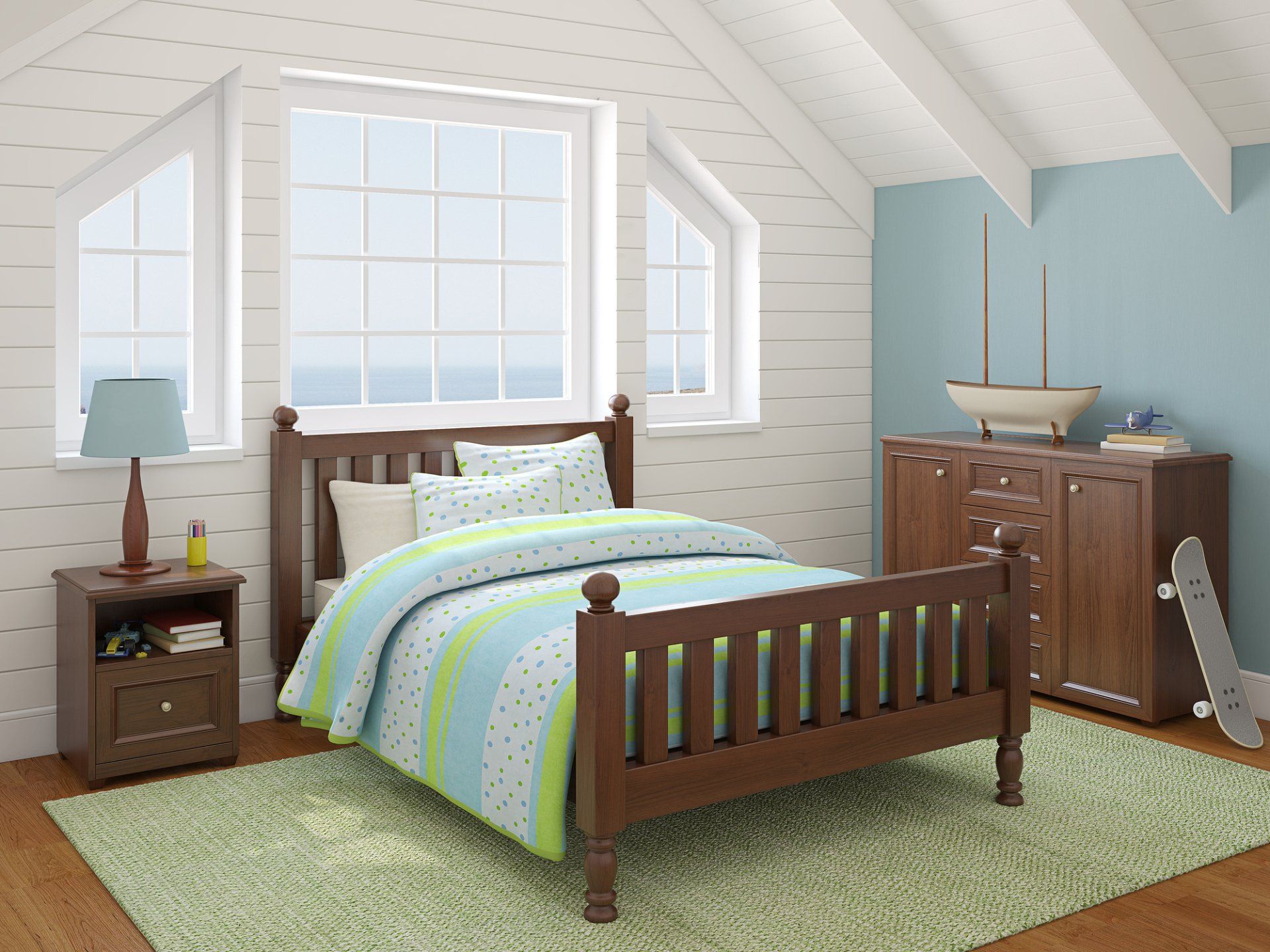 Furniture Store — Bedroom with Wooden Furniture in Danville, KY