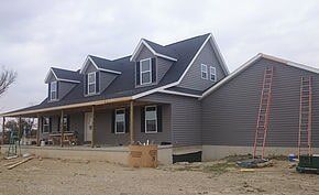 Gray House — Retaining Walls Contractors in Muncie, IN