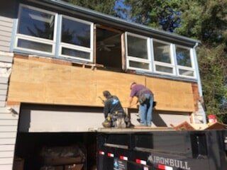 Repairing the Side of the House — Astoria, OR — Northwest Roofing & Construction LLC