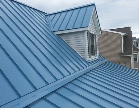 Metal Roof — Blue Metal Roofing in Miami, FL Metal Roof — Blue Metal Roofing in Miami, FL