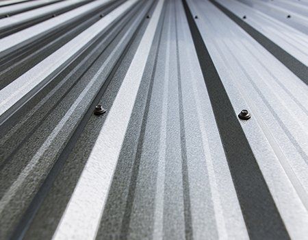 Metal Roofing Contractor — Silver Color Metal Roofing in Miami, FL Metal Roofing Contractor — Silver Color Metal Roofing in Miami, FL