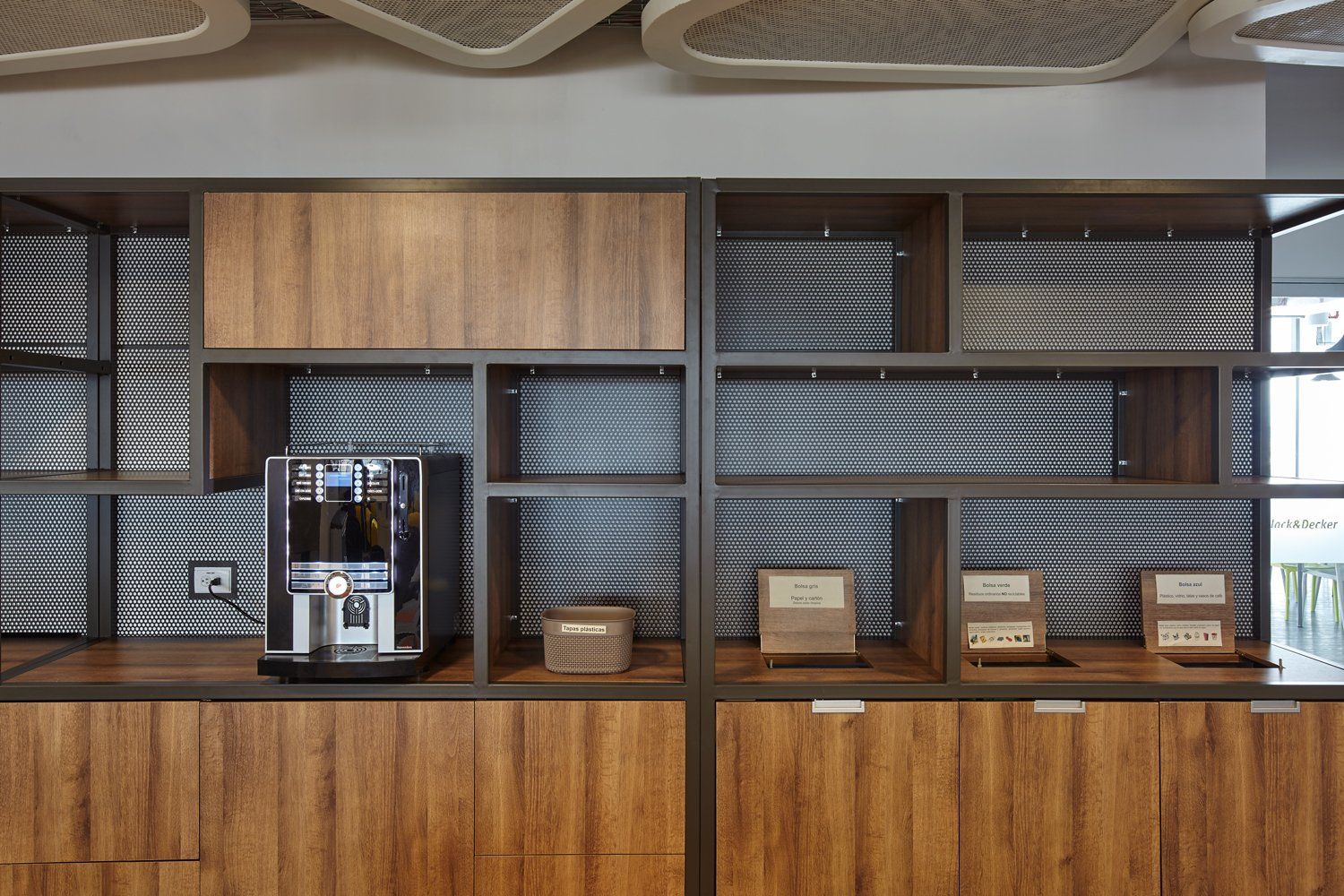 muebles nichados para oficina moderna