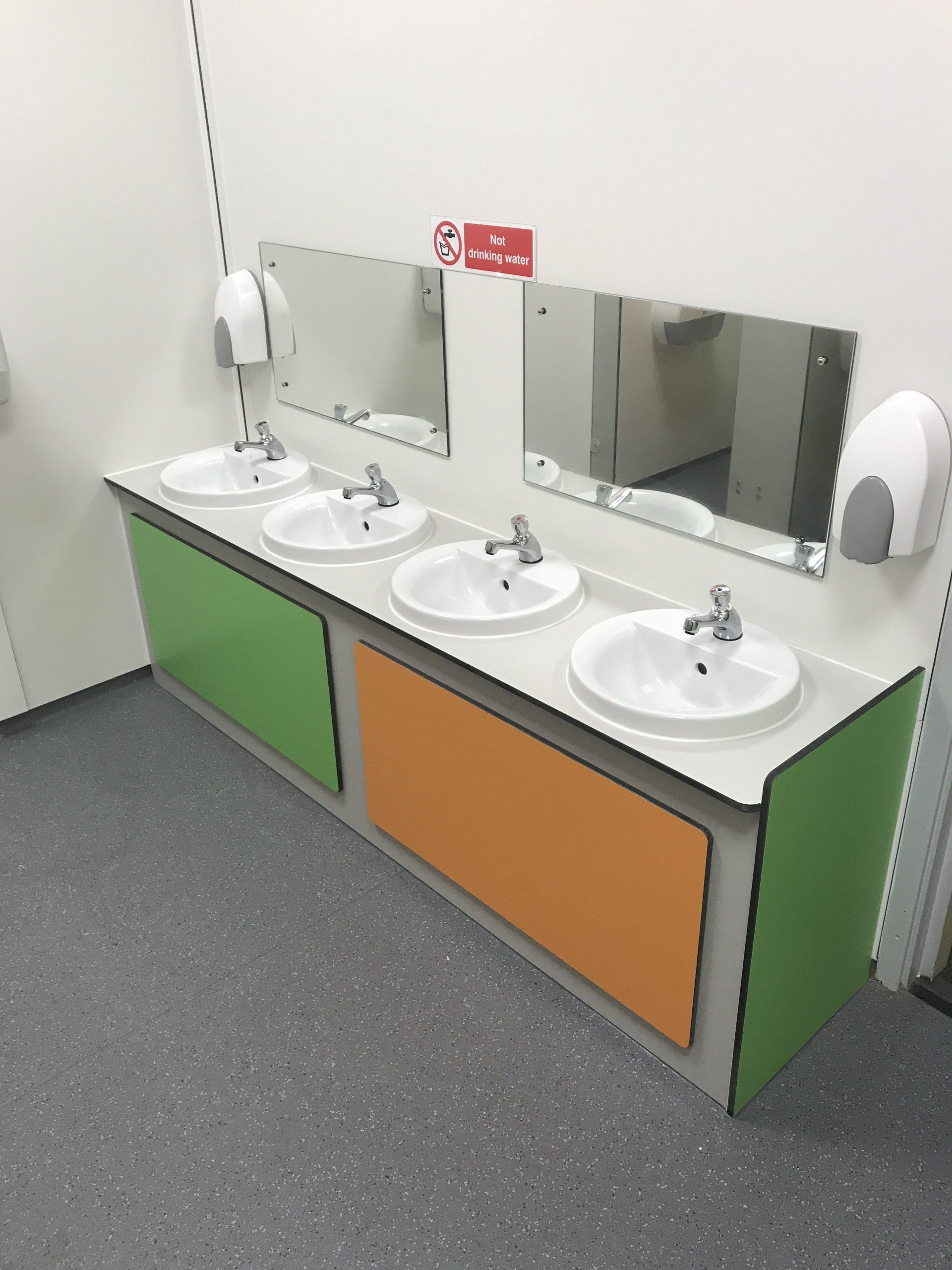 sinks in office