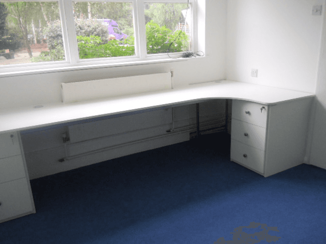white table