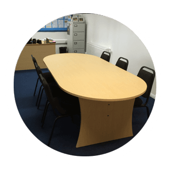 wooden table