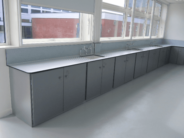 grey storage units