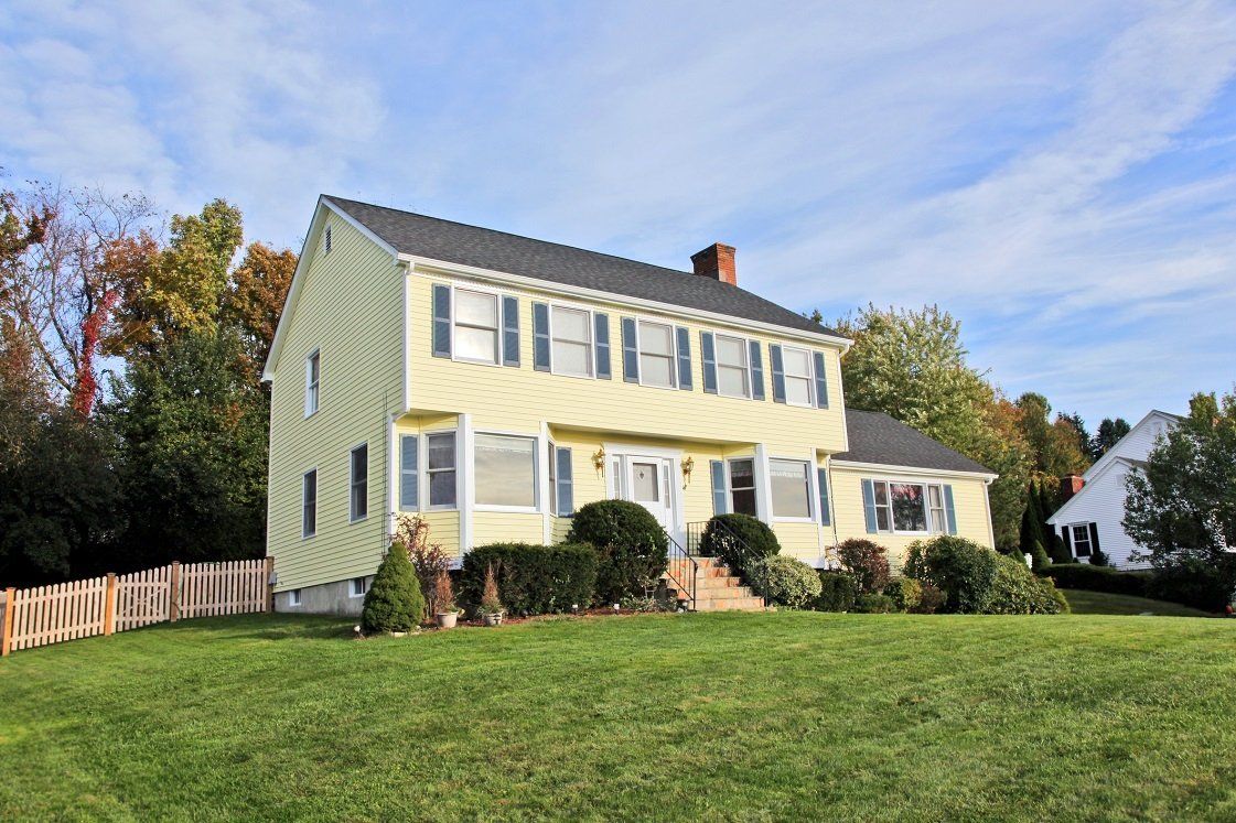 Yellow New England Style Colonial House — Pittsfield, MA — ML Contracting