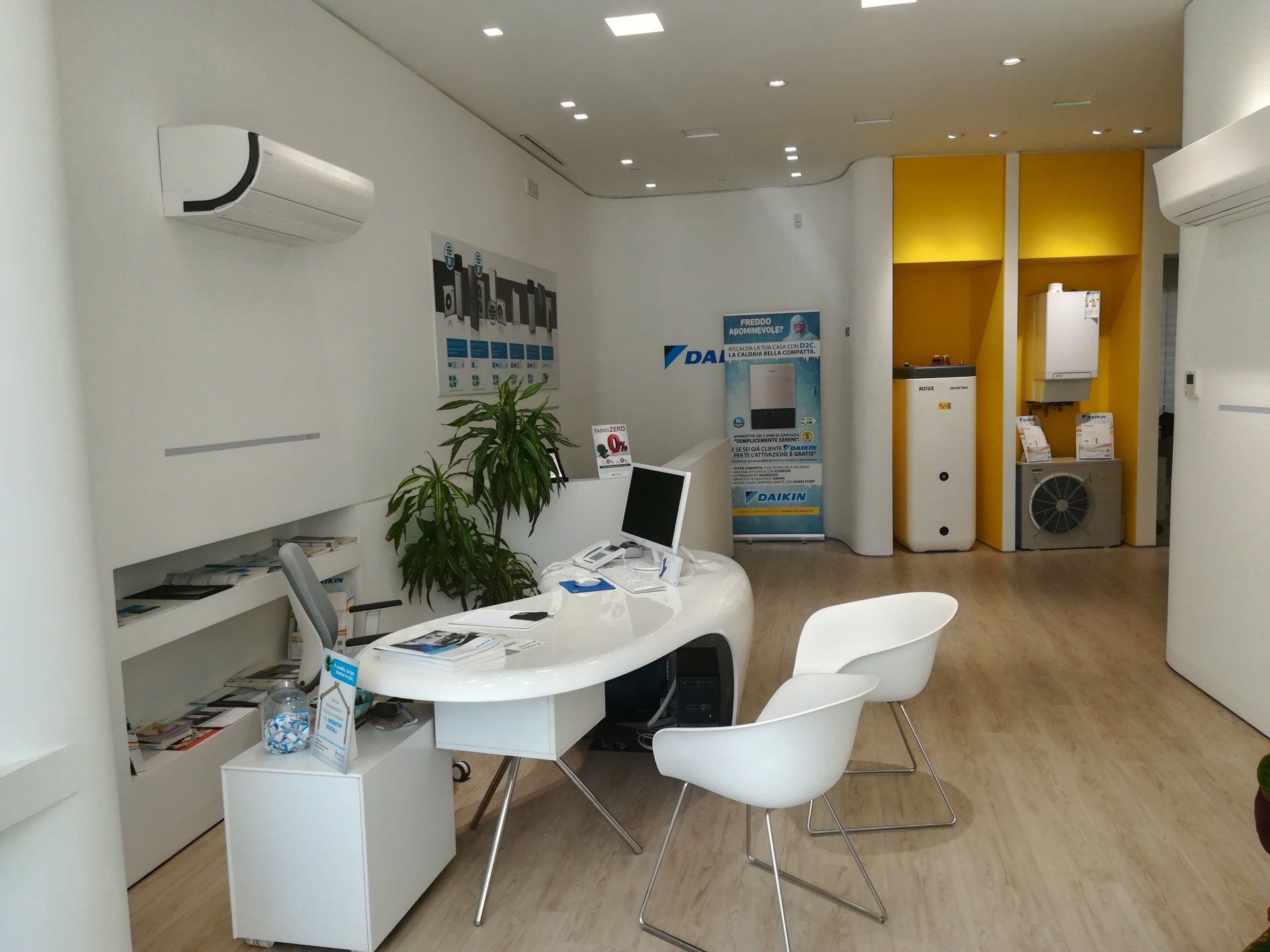 Condizionatore showroom daikin