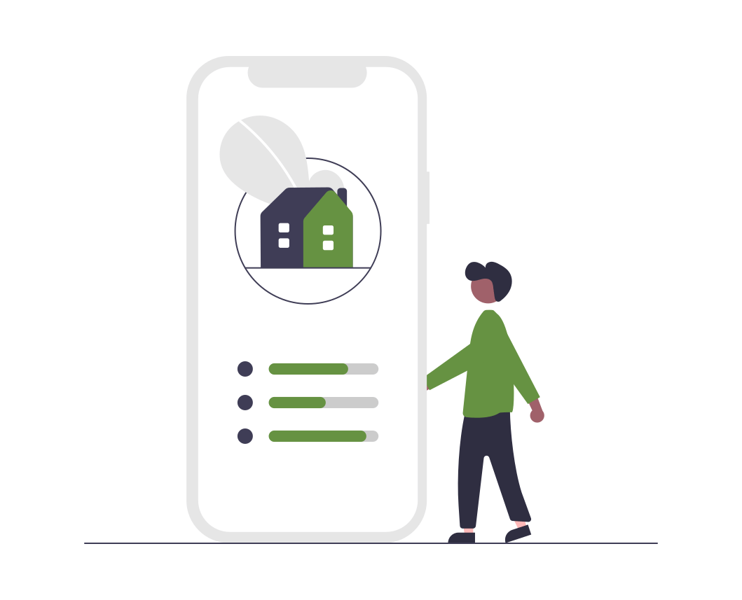finding a home illustration
