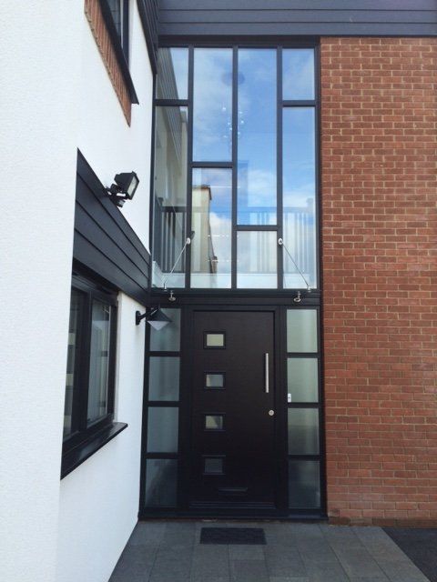 brown door