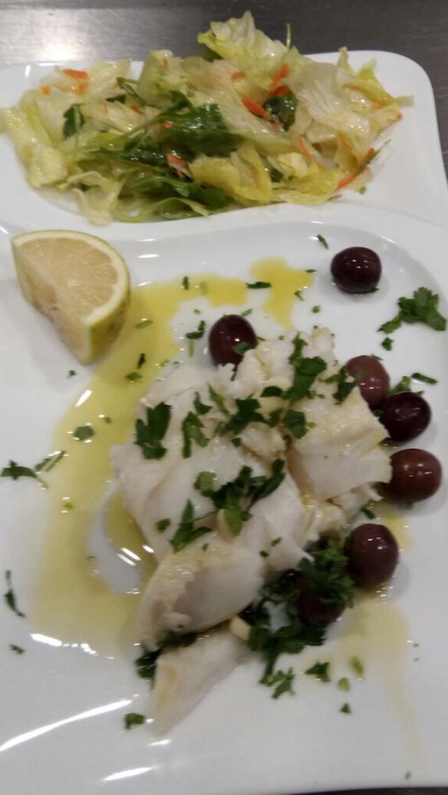 Pesce con olive