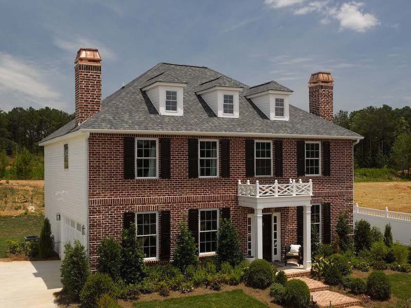 Georgetown Gray Landmark Architectural shingle on a 3 story residential home
