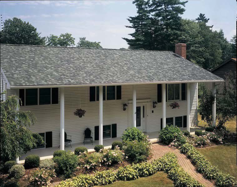 Georgetown Gray Landmark Architectural shingle White two story residence