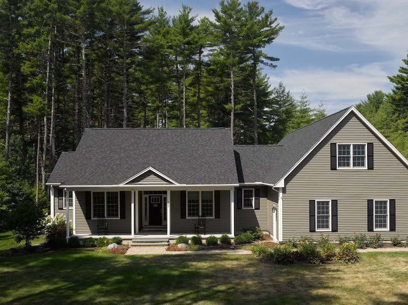 Charcoal Black Landmark Architectural Asphalt Shingle Residential Roof