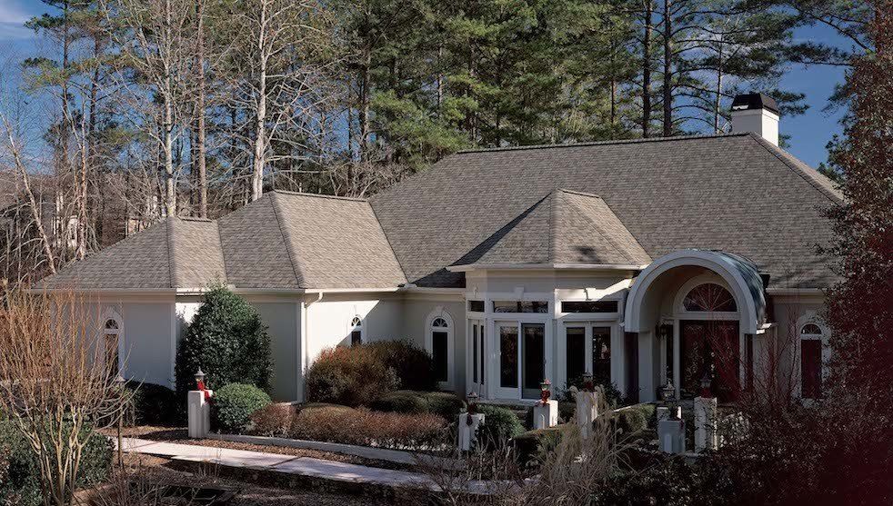 Shingle Roof, Roofing Contractor, Roof repair, CertainTeed Landmark, Architectural Shingle, in Weathered Wood in Southeast Virginia. 757 Roofing Company