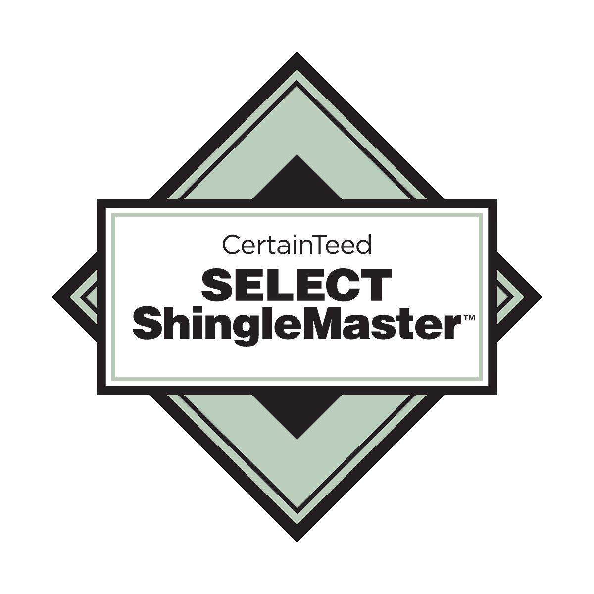 Select Shingle Master Certainteed Roofing best roofing company seal