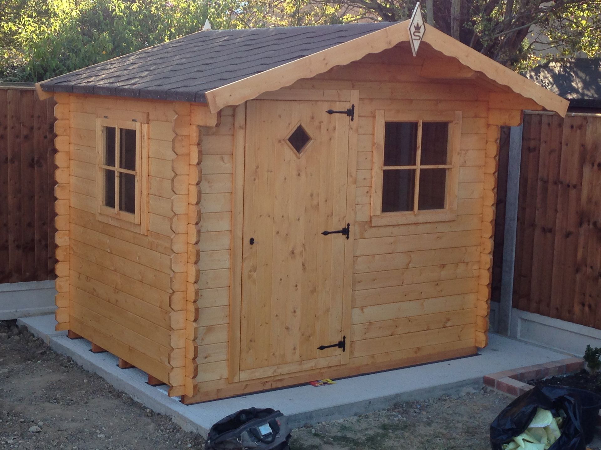 wood house 