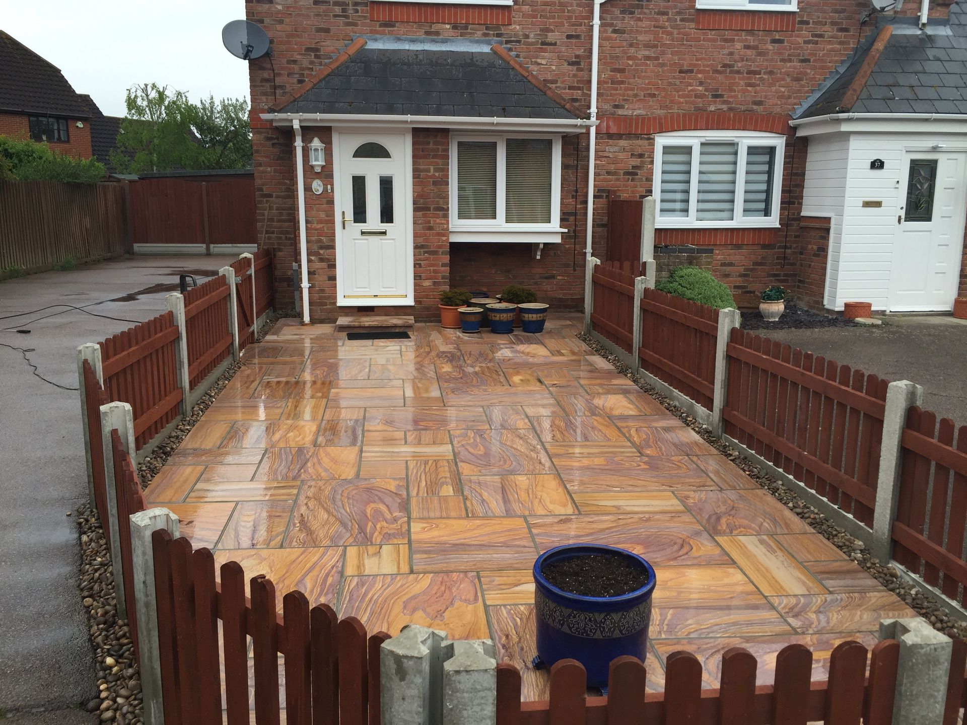 clean patio 