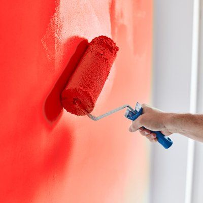 A Man Doing Paint Job On The Wall — Lee's Summit, MO — Anthony's Painting