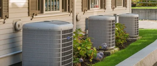 AC unit outdoors