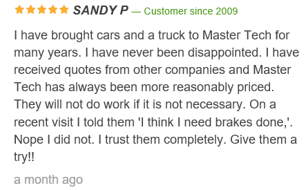 5 star review