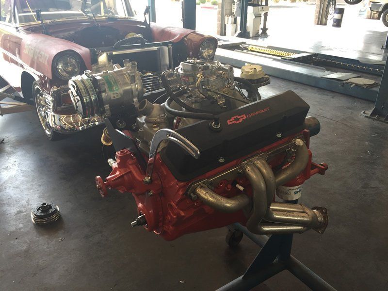 New engine assembled