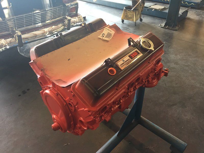 New painted engine