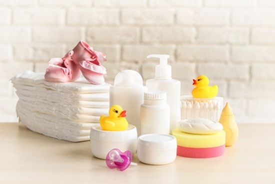 Prodotti da bagno per la prima infanzia