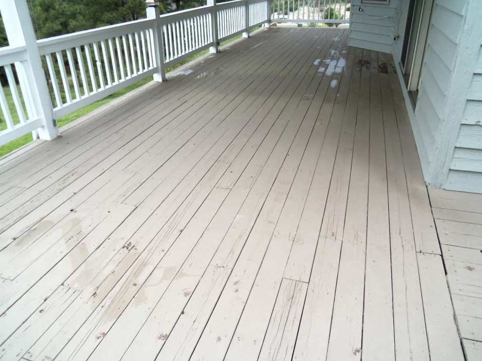 White Wood Floor — Painting in Commerce City, CO