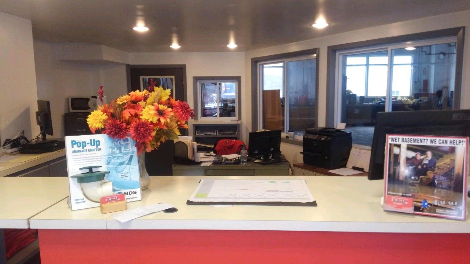 front counter / office