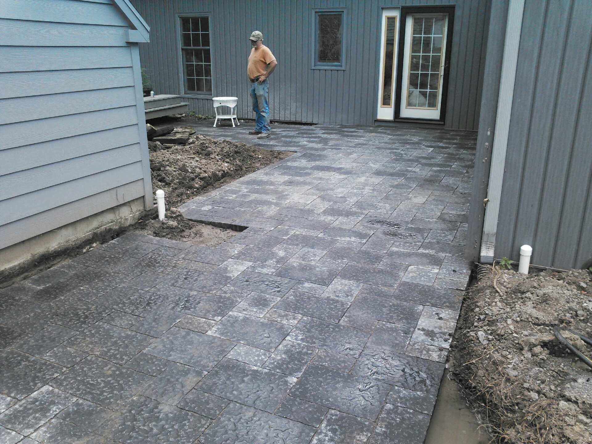 After Hardscape Design