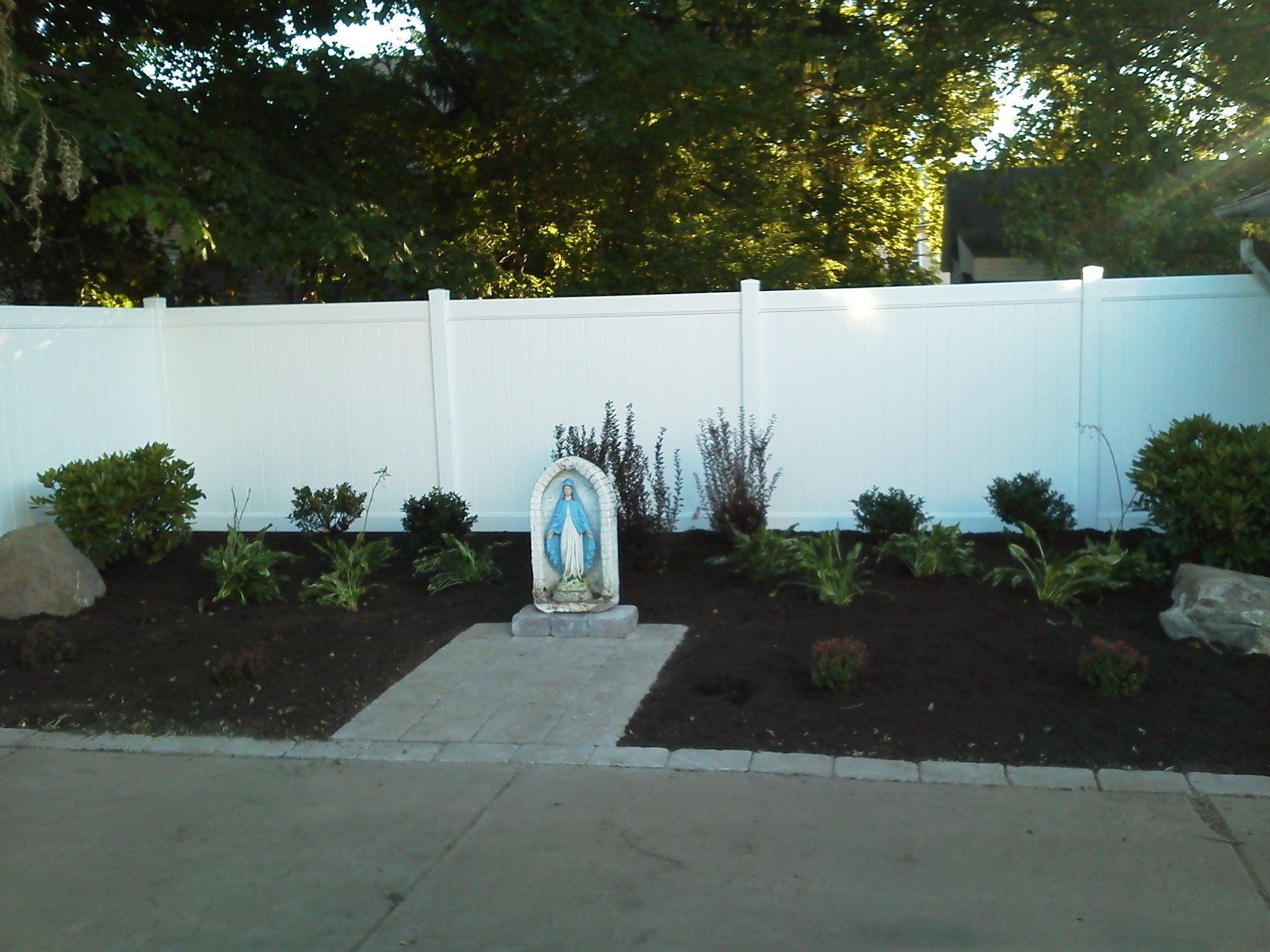 After Hardscape Design