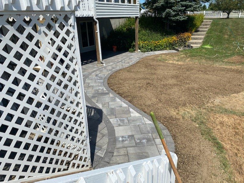 After Sidewalk Installation